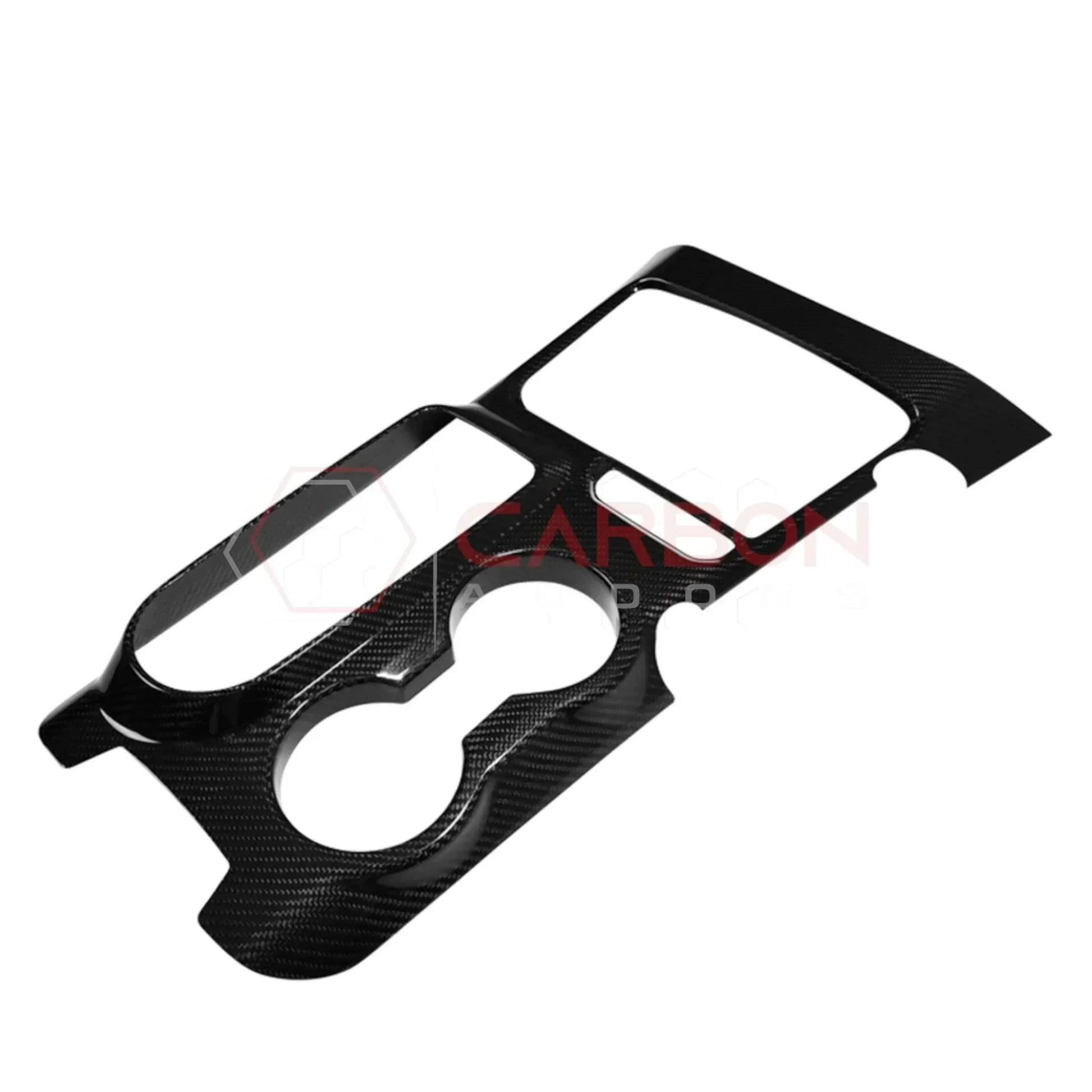 Real Carbon Fiber Center Console Cover For 2021-2024 Ford Bronco