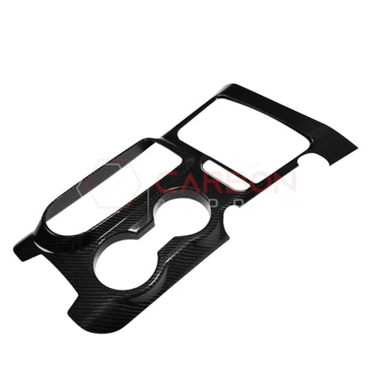 Real Carbon Fiber Center Console Cover For 2021-2024 Ford Bronco