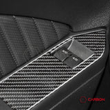 Real Carbon Fiber Window Switch Trim Overlay | Mustang 2005-2009