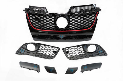 2006-2009 Volkswagen MK5 Golf/Jetta/Rabbit GTI Style Front Bumper Conversion Kit