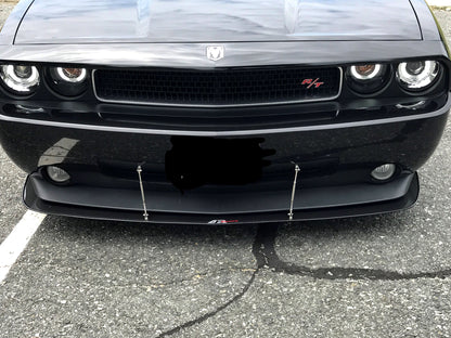 Dodge Challenger RT/ SXT Carbon Fiber Front Wind Splitter 2008 - 2010
