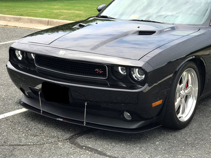 Dodge Challenger RT/ SXT Carbon Fiber Front Wind Splitter 2008 - 2010