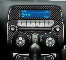 2010-2012 Chevy Camaro Carbon Fiber AC Vent & Radio Switch Trim Overlay