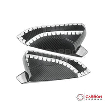 Real Carbon Fiber Mirror Cap Covers For S197 Mustang 2010-2014