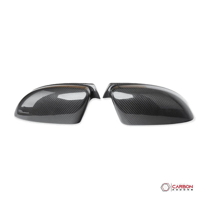 2011-2023 Dodge Charger Chrysler 300 Real Carbon Fiber Exterior Mirror Covers