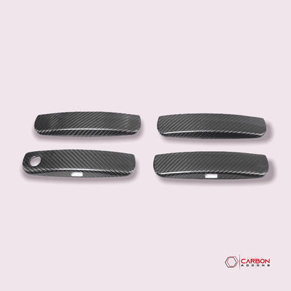 2011-2023 Dodge Charger Real Carbon Fiber Exterior Door Handle Covers