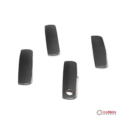 2011-2023 Dodge Charger Real Carbon Fiber Exterior Door Handle Covers