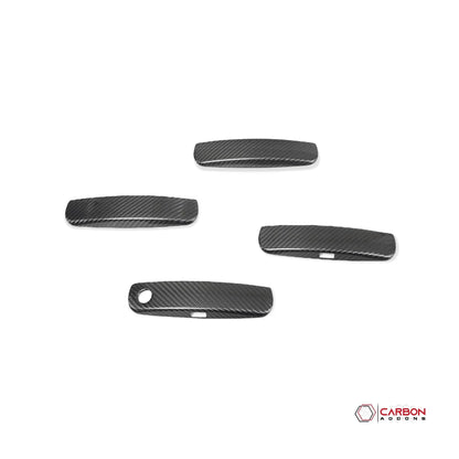 2011-2023 Dodge Charger Real Carbon Fiber Exterior Door Handle Covers