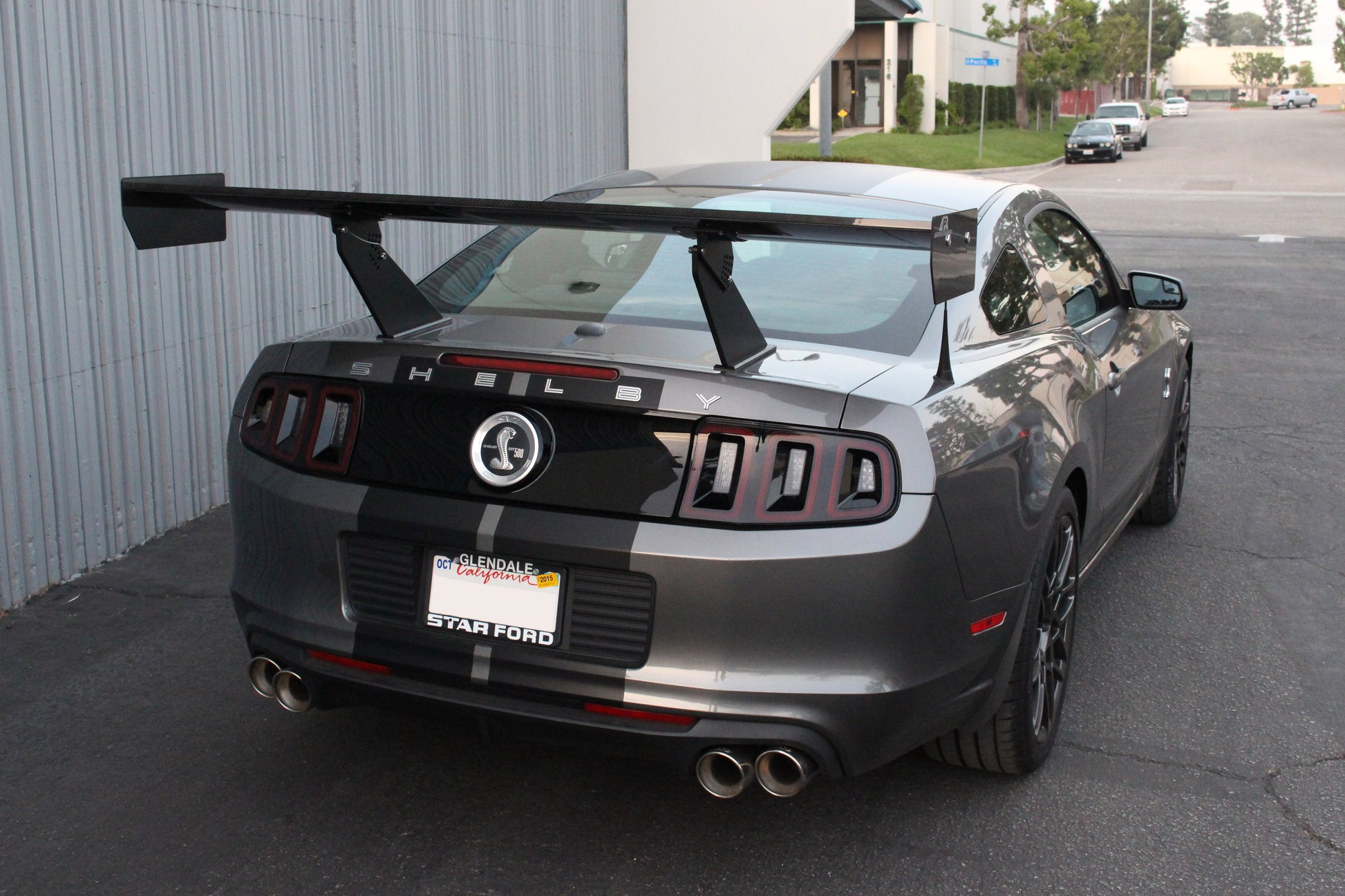 Ford Mustang GT-250 Carbon Fiber Adjustable Wing 2010-2014