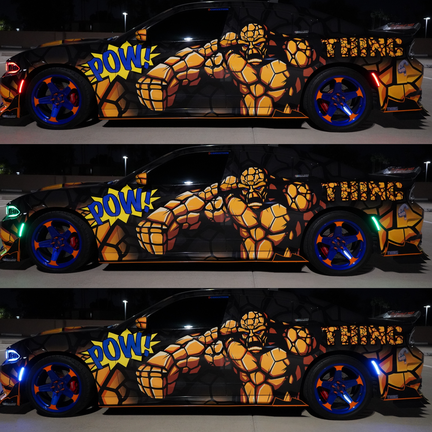 2015-2023 Dodge Charger Flow Series Side Markers (4pc)