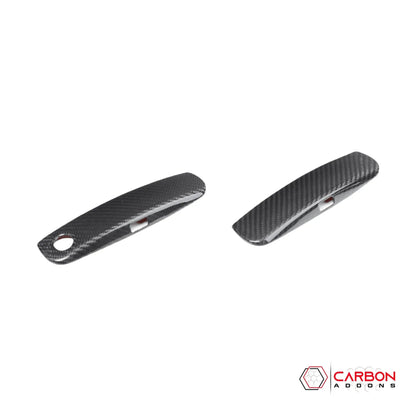 2012-2024 Dodge Challenger Real Carbon Fiber Exterior Door Handle Covers
