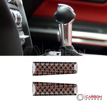 2015-2023 Mustang Carbon Fiber Shift Knob Side Trim Overlay