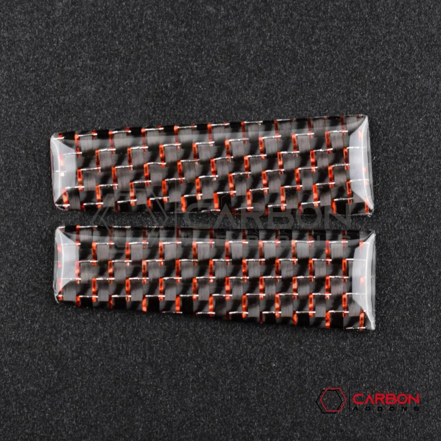 Carbon Fiber Shift Knob Side Trim Overlay for 2015–2023 Ford Mustang