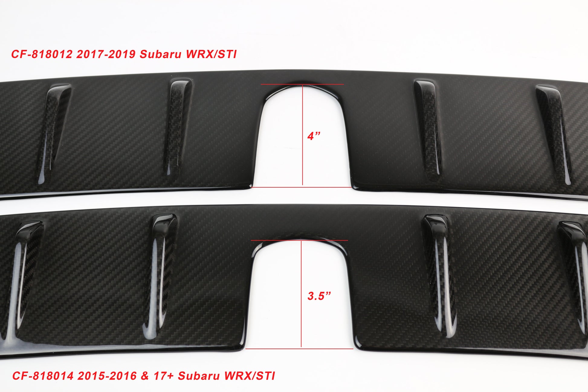 Carbon Fiber Subaru WRX/ STI Vortex Generator 2015-2021