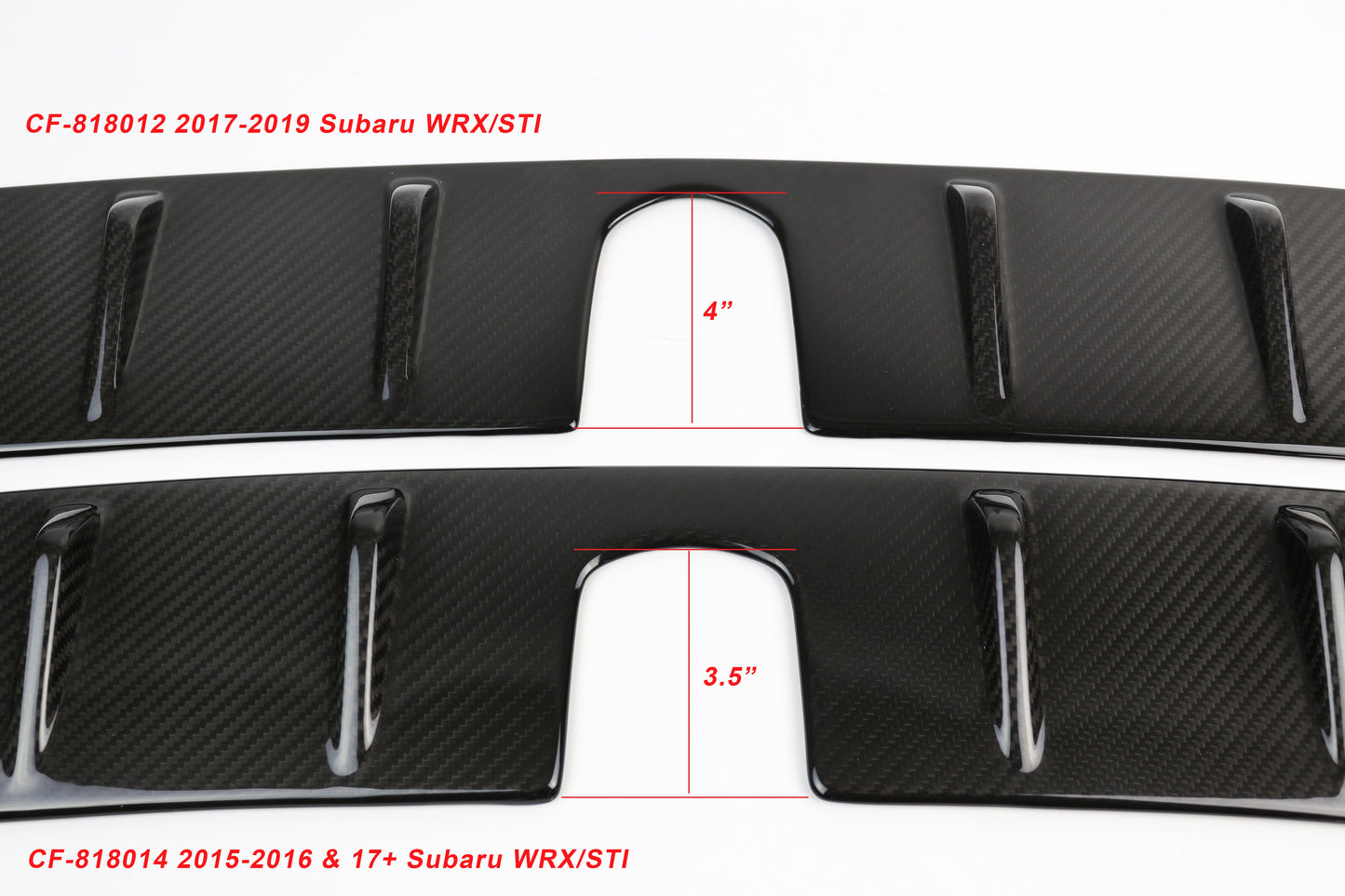 Carbon Fiber Subaru WRX/ STI Vortex Generator 2017-2021