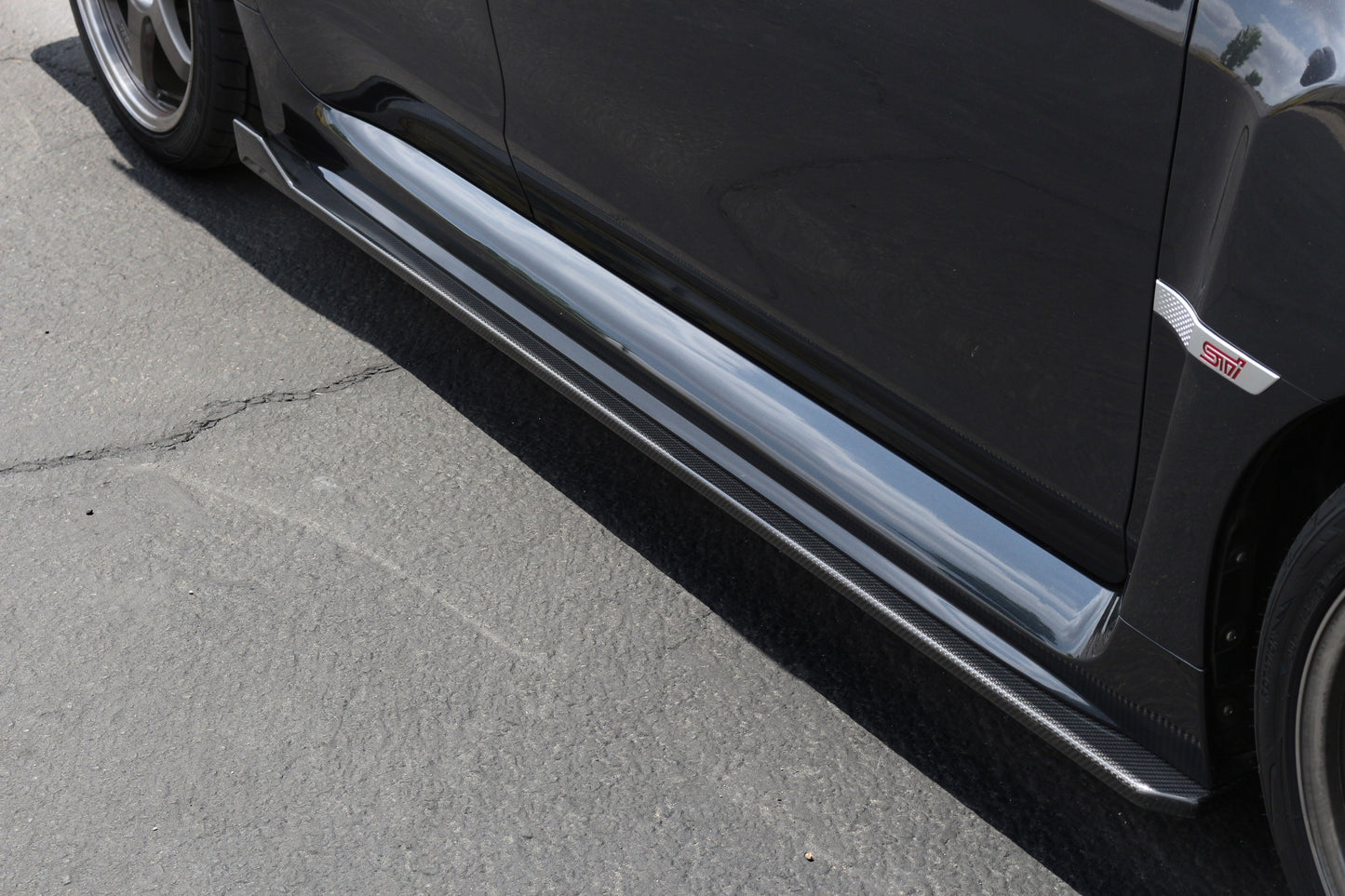 Carbon Fiber Subaru WRX/ STI Side Rocker Extensions 2015-2021