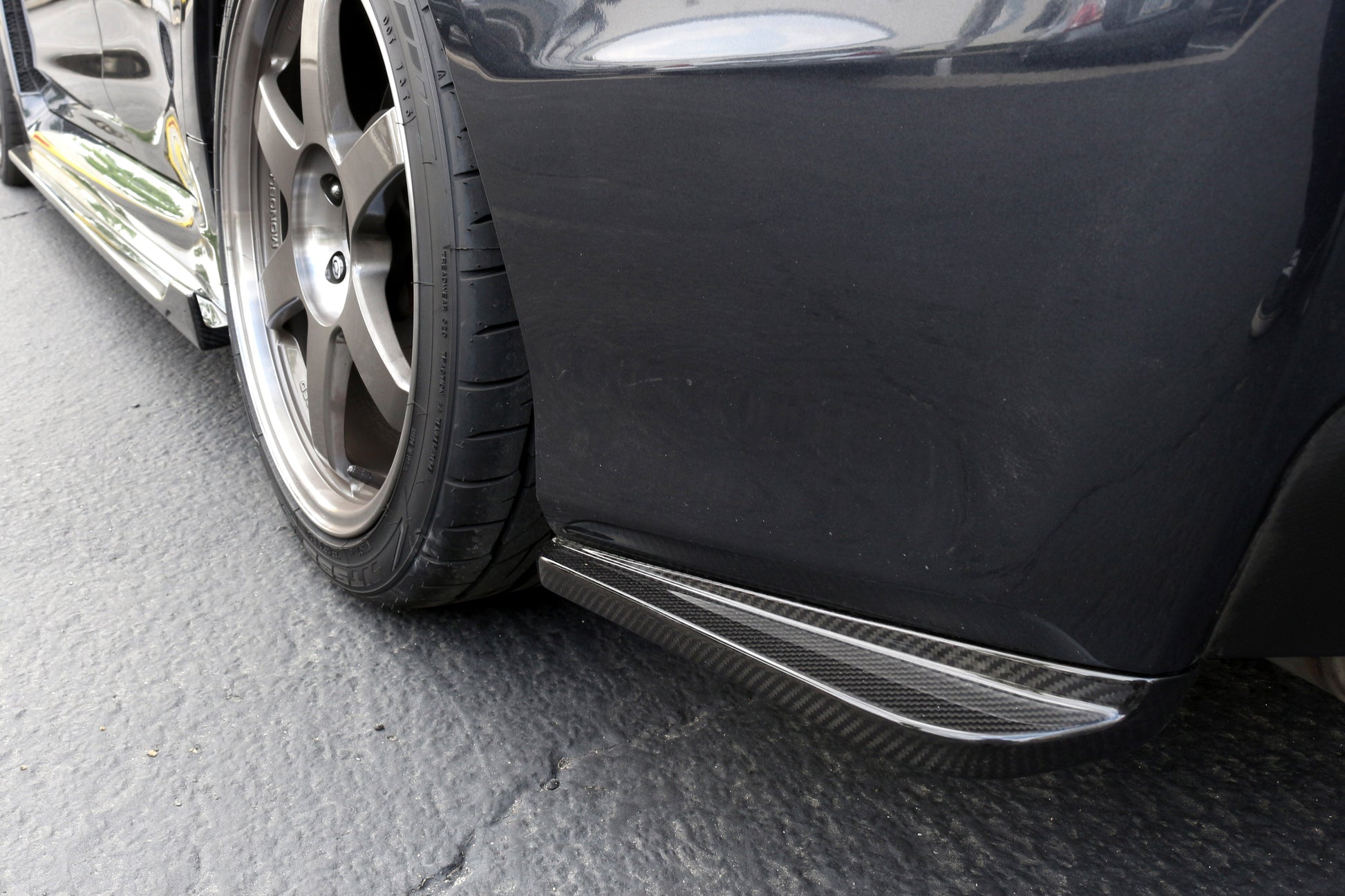 APR Carbon Fiber Rear Bumper Skirts Subaru WRX | STI 2015-2021