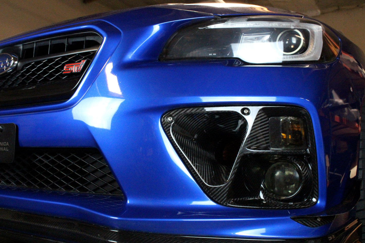 APR Carbon Fiber Brake Cooling Kit Subaru STI 2015-2017