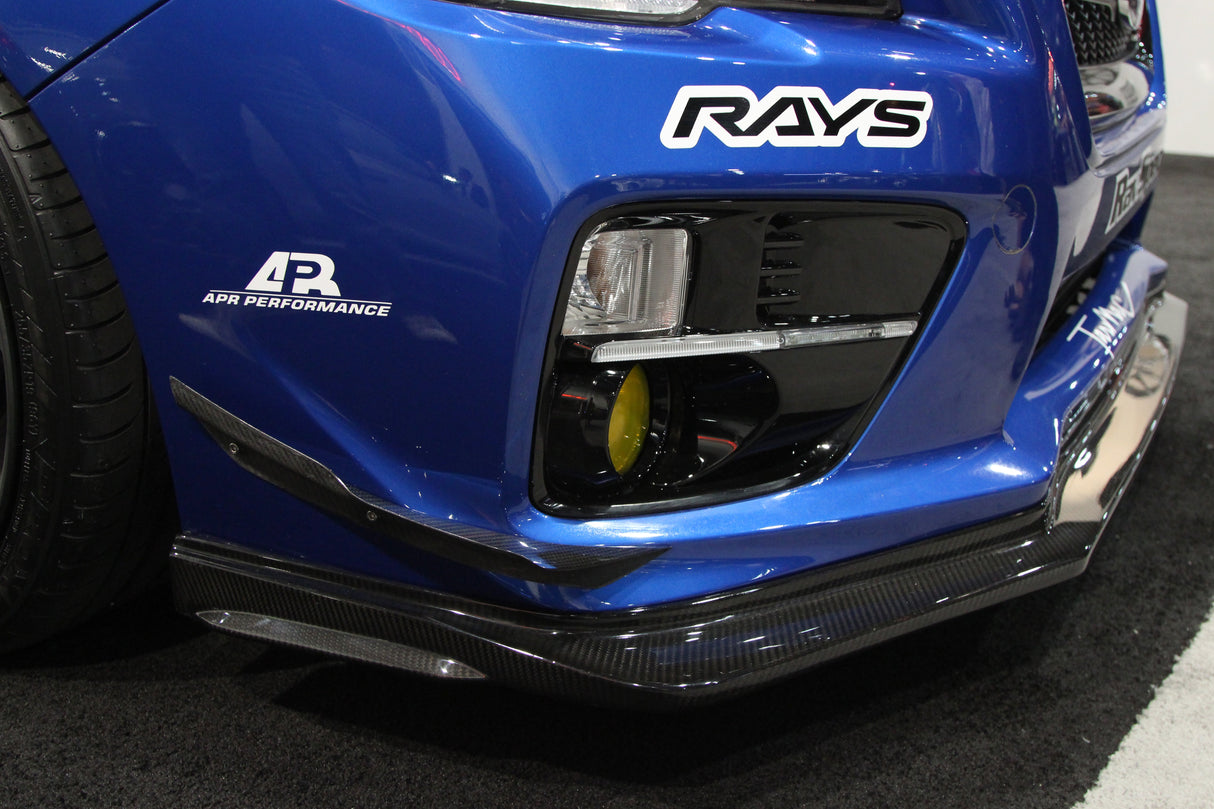 APR Performance Carbon Fiber Lower Canards Pair Subaru WRX | STI 2015-2017
