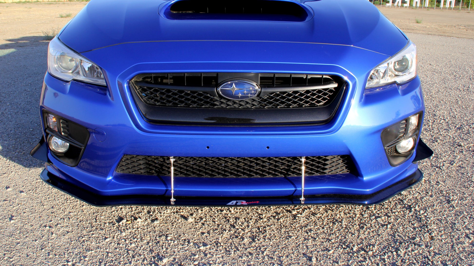 Subaru WRX Carbon Fiber Wind Splitter w/ Rods 2015-2017 (WRX Only)