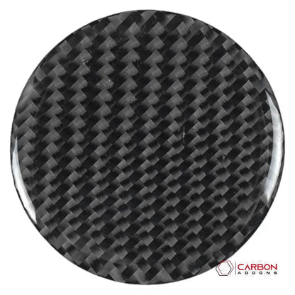2016-2024 Camaro Carbon Fiber Dash AC Vents Chrome Delete Cover