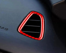 [2pcs] 2016-2024 Camaro Carbon Fiber Dash Air Vent Overlay