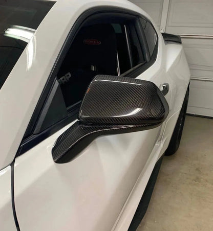 2016-2024 Camaro Carbon Fiber Mirror Covers