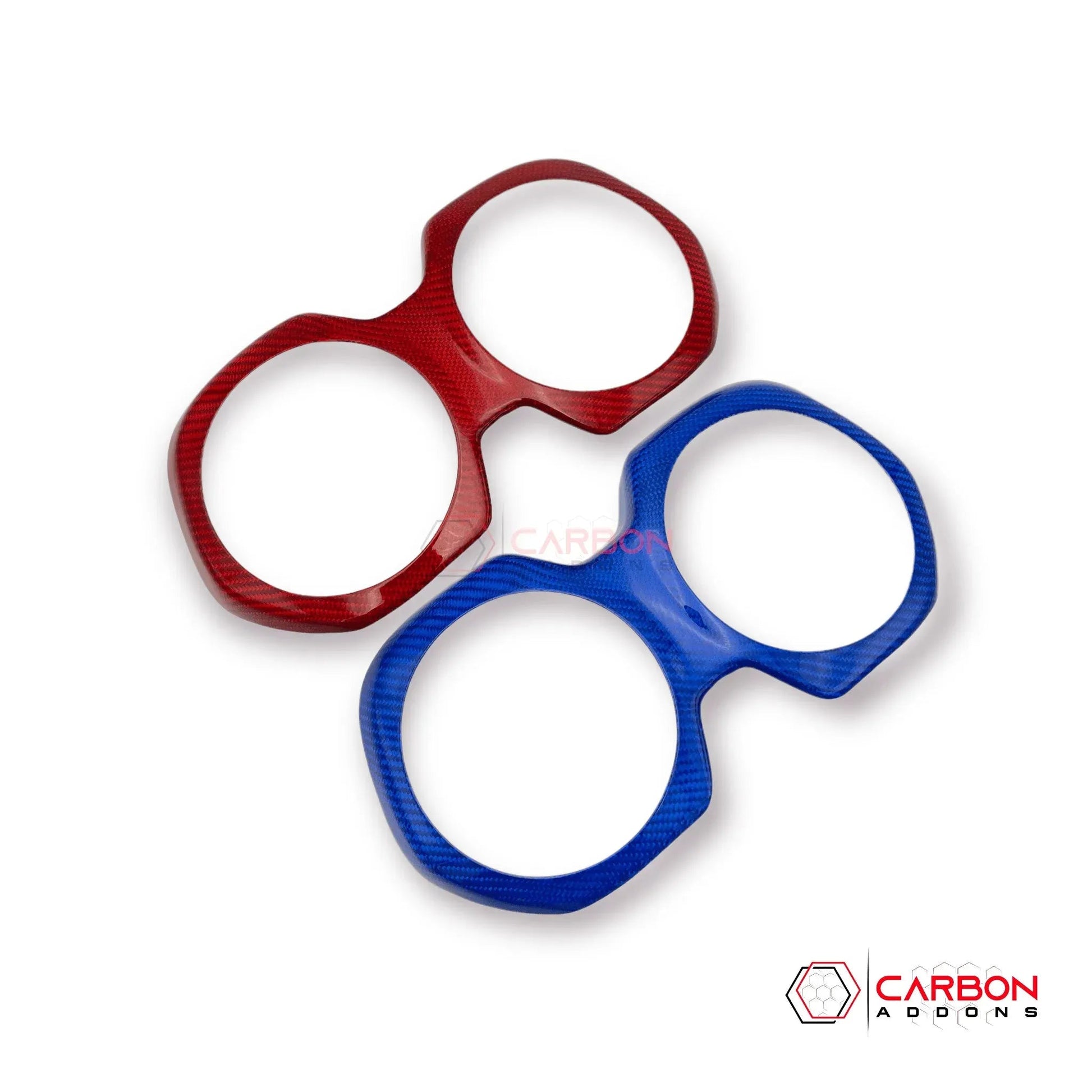 2016-2024 Camaro Real Carbon Fiber Center Console AC Vent Trim Cover