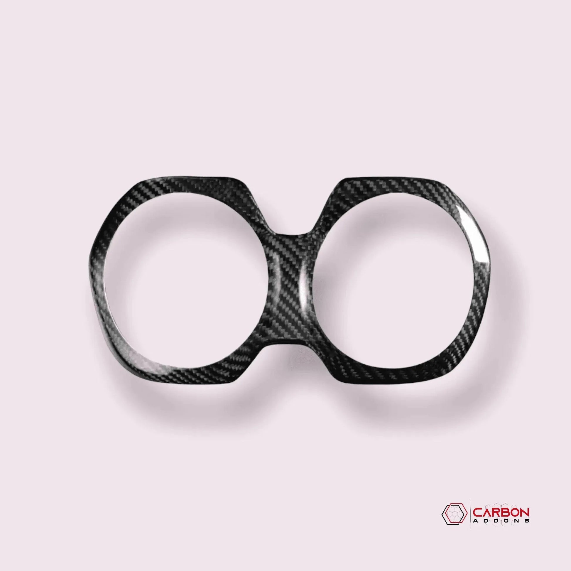 2016-2024 Camaro Real Carbon Fiber Center Console AC Vent Trim Cover