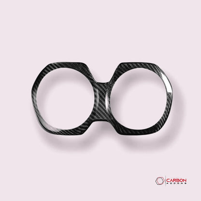 2016-2024 Camaro Real Carbon Fiber Center Console AC Vent Trim Cover