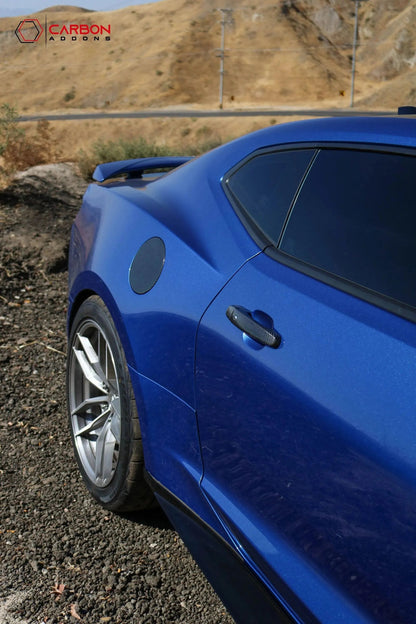 2016-2024 Camaro Real Carbon Fiber Gas Cap Cover