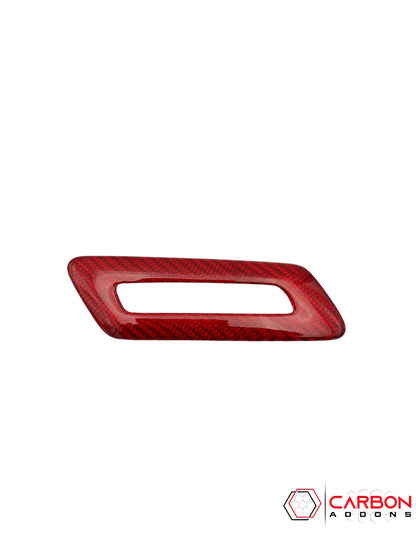 2016-2024 Camaro Real Carbon Fiber Memory Seat Button Trim Cover