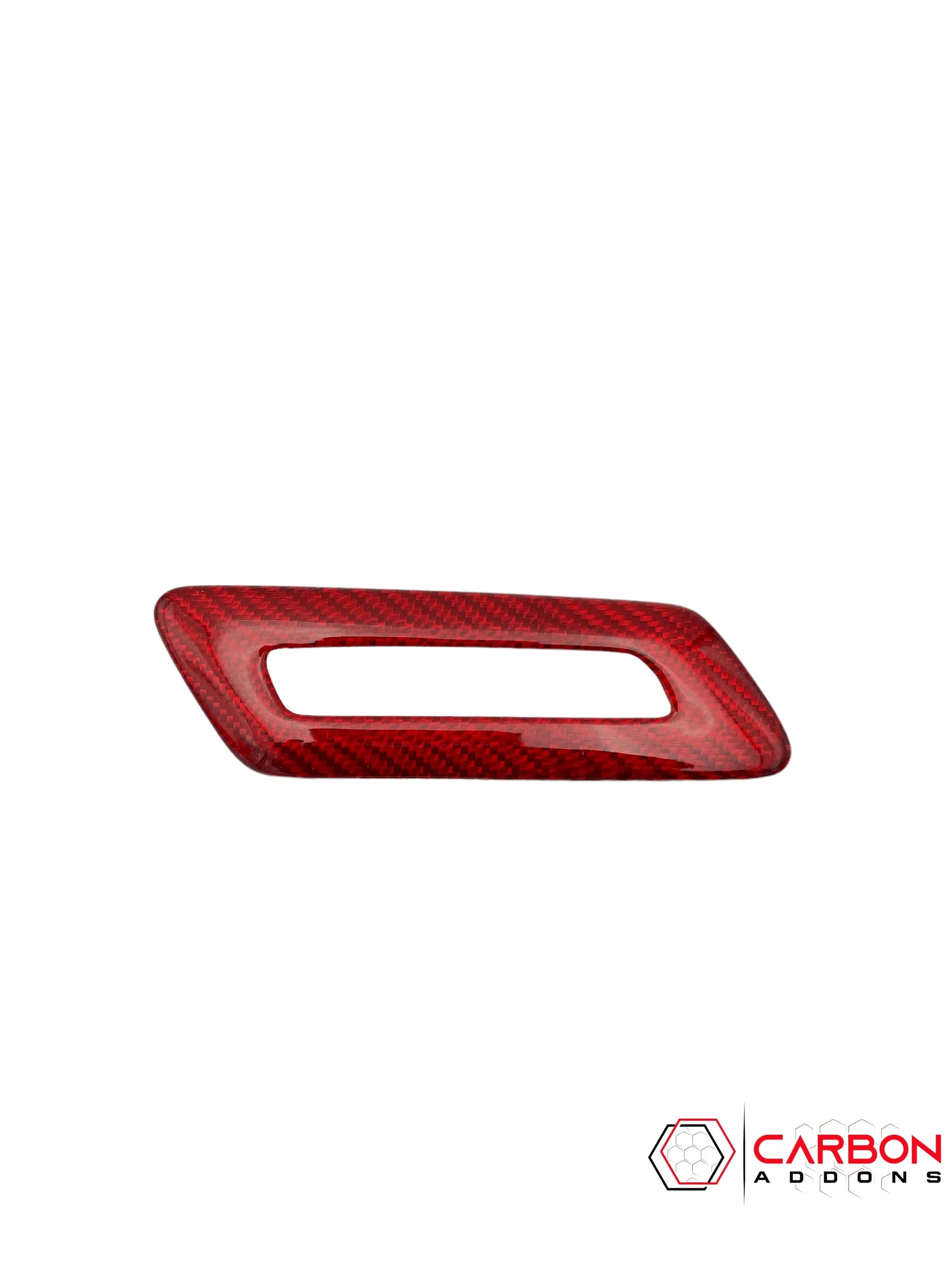 2016-2024 Camaro Real Carbon Fiber Memory Seat Button Trim Cover