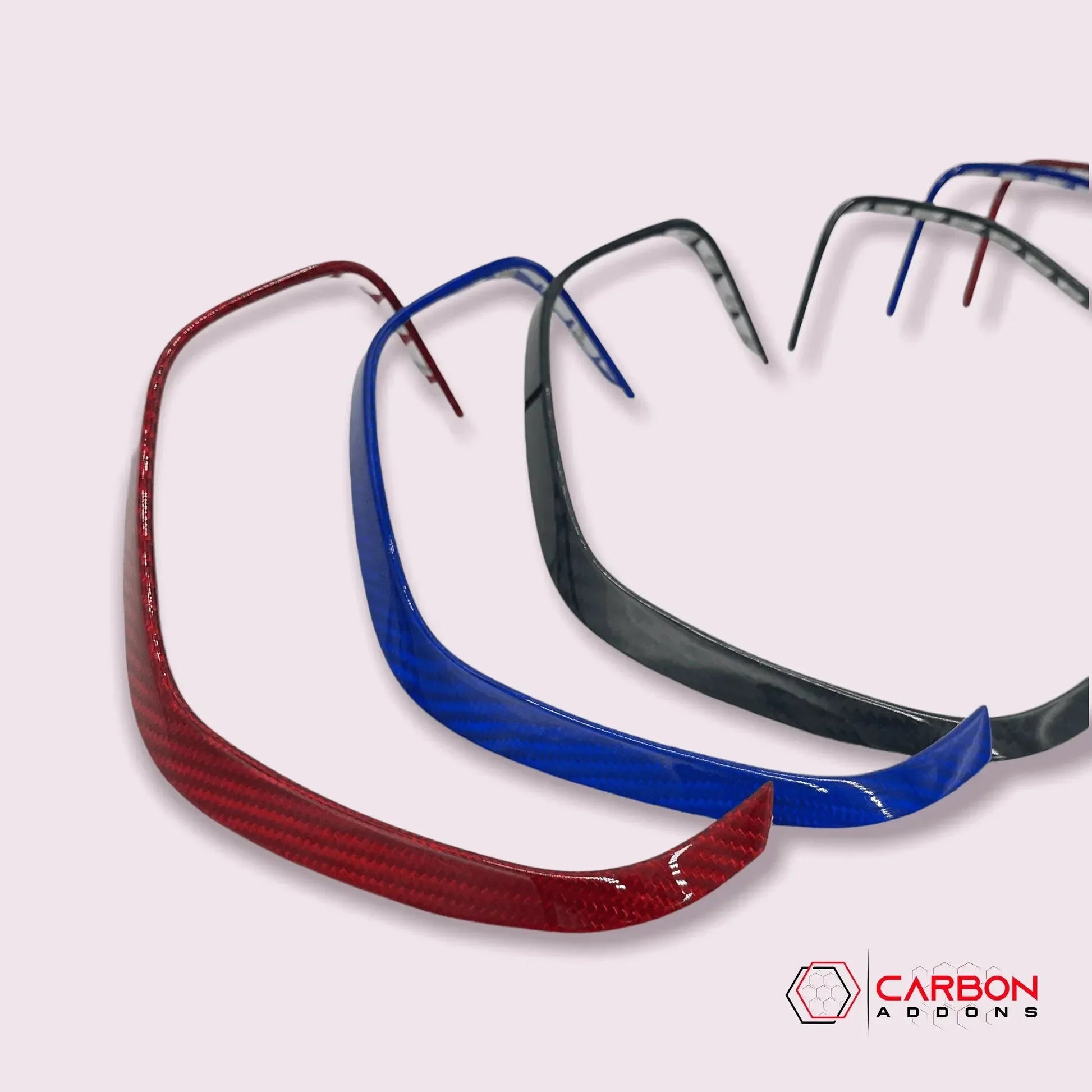 2016-2024 Camaro Carbon Fiber Gauge Cluster Bezel Chrome Delete Cover