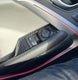 2016-2024 Chevrolet Camaro Window Switch Trim Carbon Fiber Overlay [2pcs]