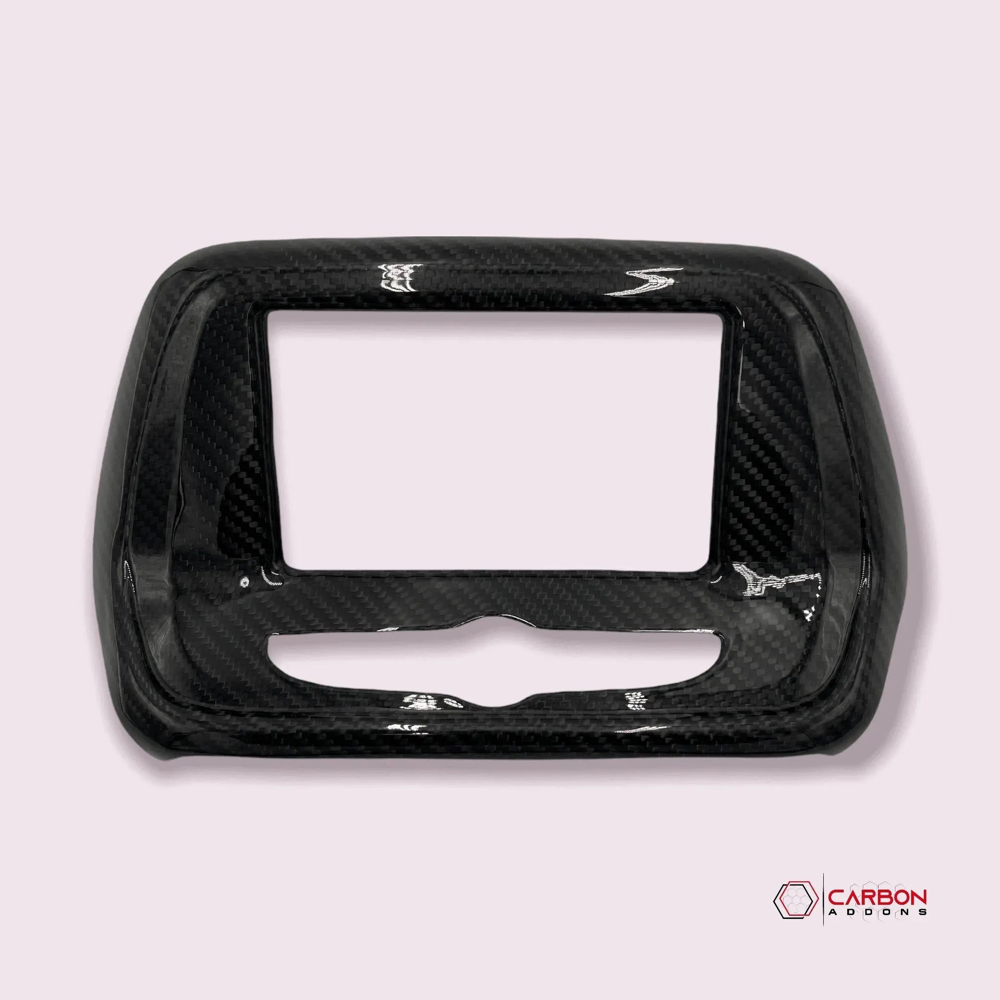 2016-2024 Chevy Camaro Carbon Fiber Infotainment Radio Screen Trim Cover