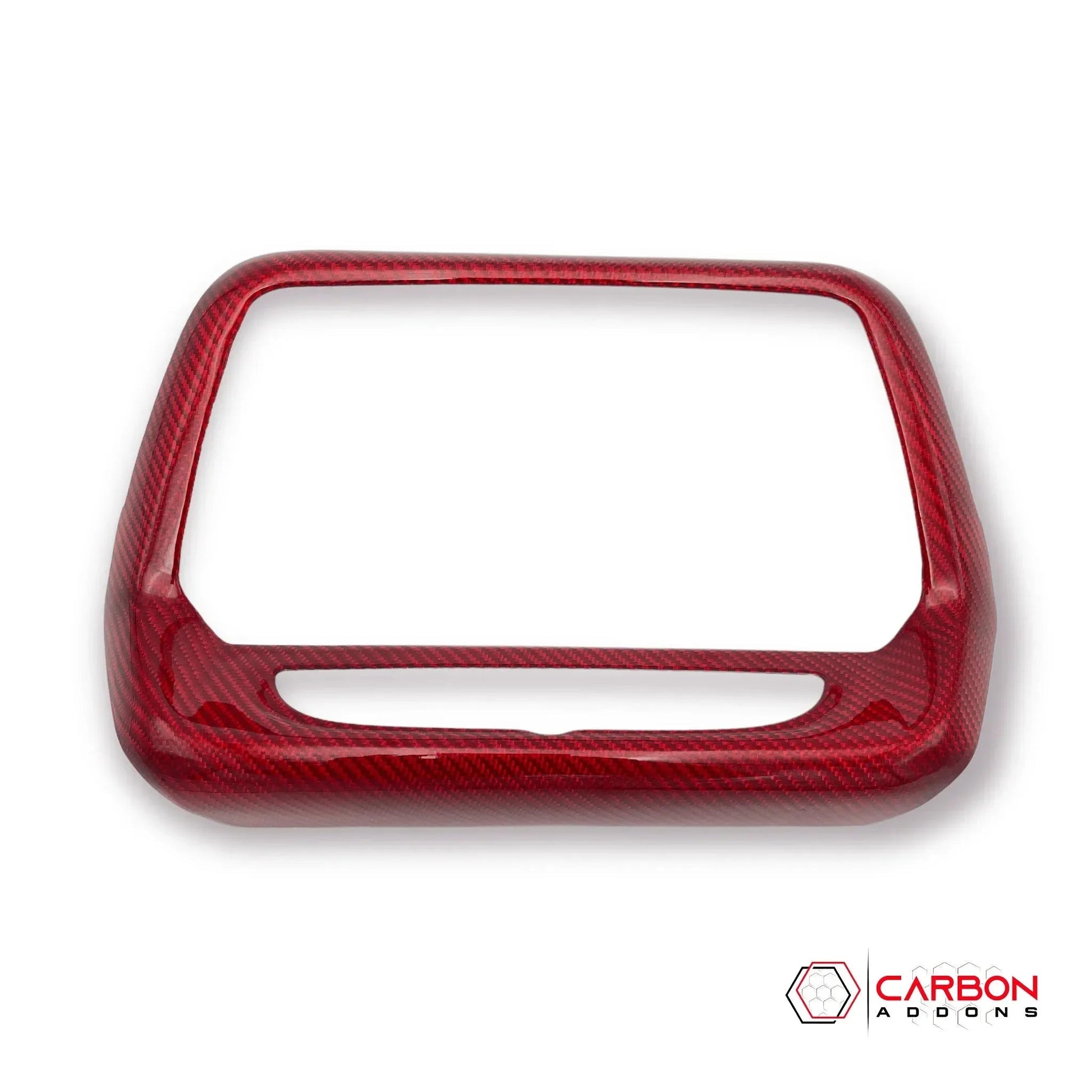2016-2024 Chevy Camaro Carbon Fiber Infotainment Radio Screen Trim Cover