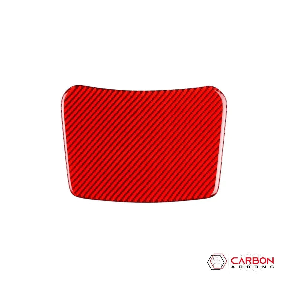 2016-2024 Chevy Camaro Carbon Fiber Interior Rear Seat Storage Trim Overlay