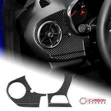 2016-2024 Chevy Camaro Real Carbon Fiber Driver Side Dash Overlay
