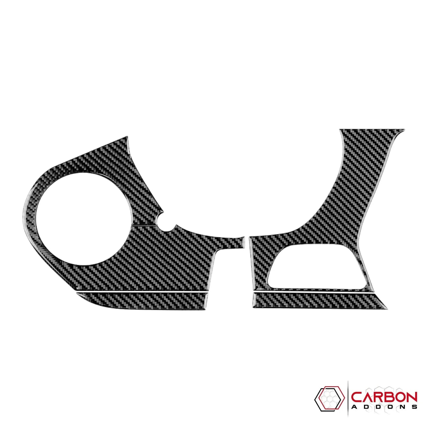 2016-2024 Chevy Camaro Real Carbon Fiber Driver Side Dash Overlay