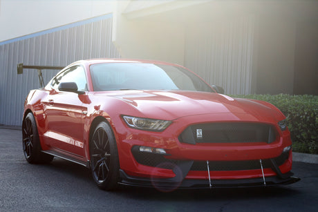 APR Performance GT-250 71" Carbon Fiber Adjustable Wing Ford Mustang Shelby GT350 GT500 S550 2018-2023