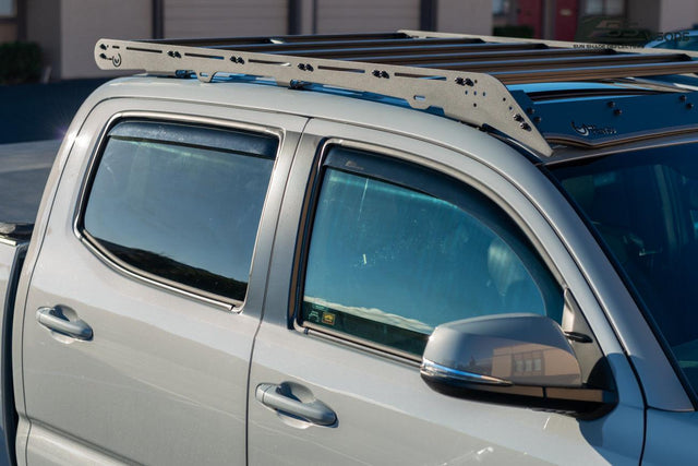 2016-Up Toyota Tacoma Double Cab Window Visors Wind Deflectors Rain Guards