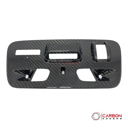 2016–2018 Camaro Real Carbon Fiber Over Head Dome Light Trim Covers