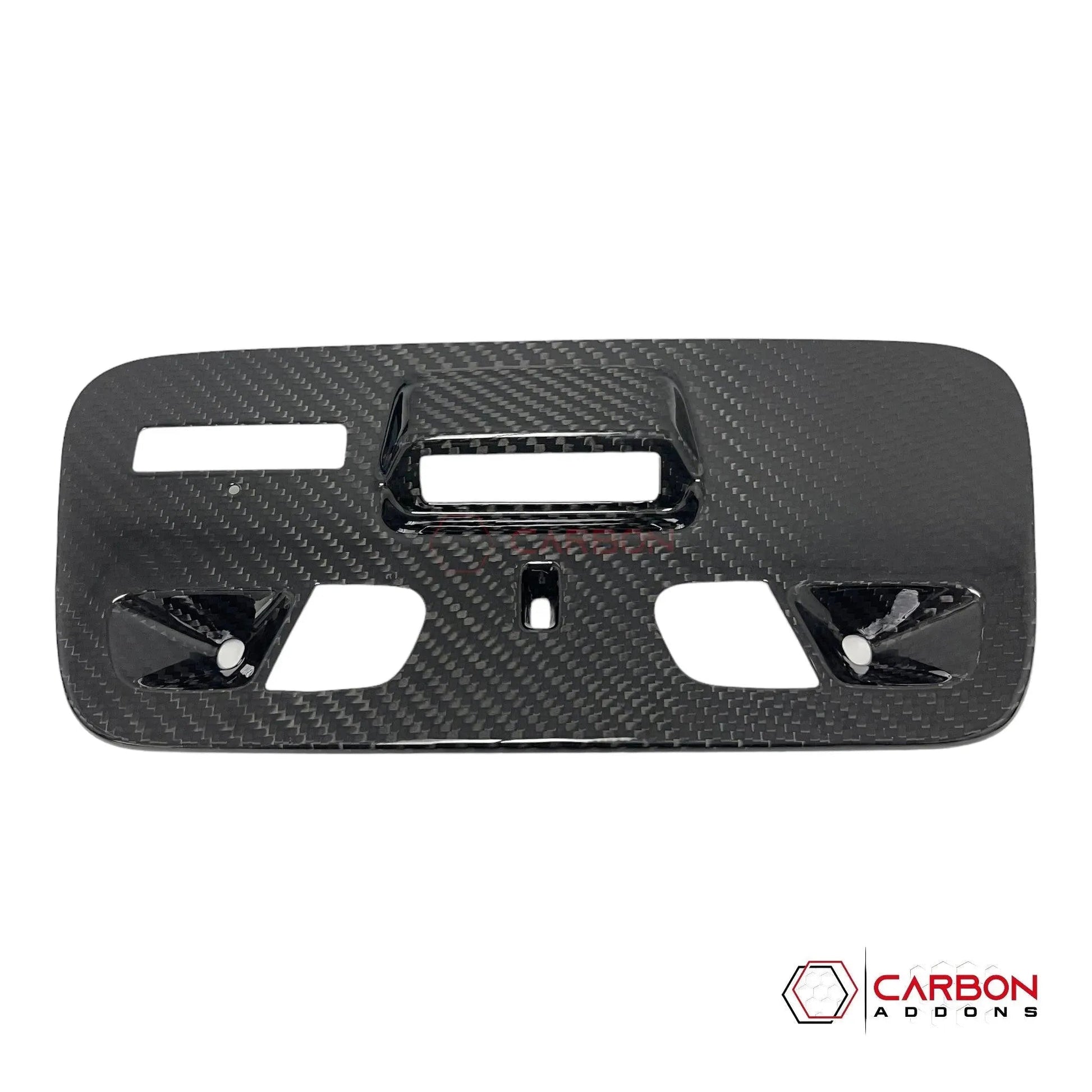 2016–2018 Camaro Real Carbon Fiber Over Head Dome Light Trim Covers