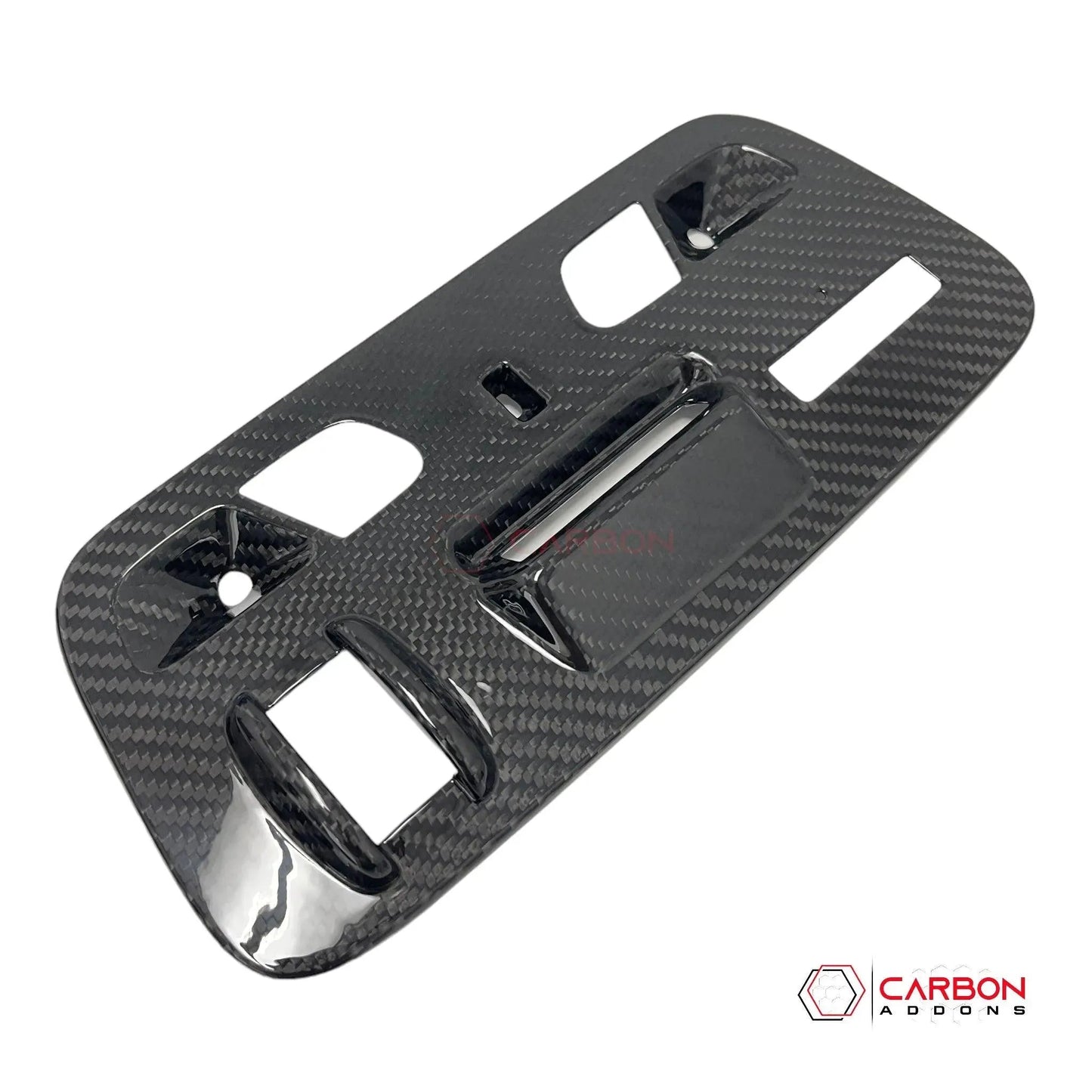 2016–2018 Camaro Real Carbon Fiber Over Head Dome Light Trim Covers