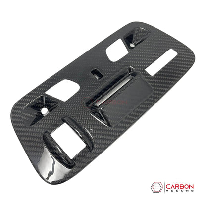 2016–2018 Camaro Real Carbon Fiber Over Head Dome Light Trim Covers