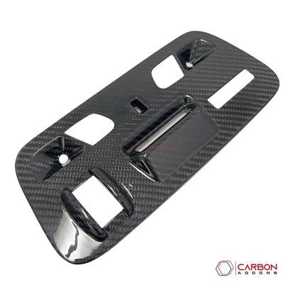 2016–2018 Camaro Real Carbon Fiber Over Head Dome Light Trim Covers