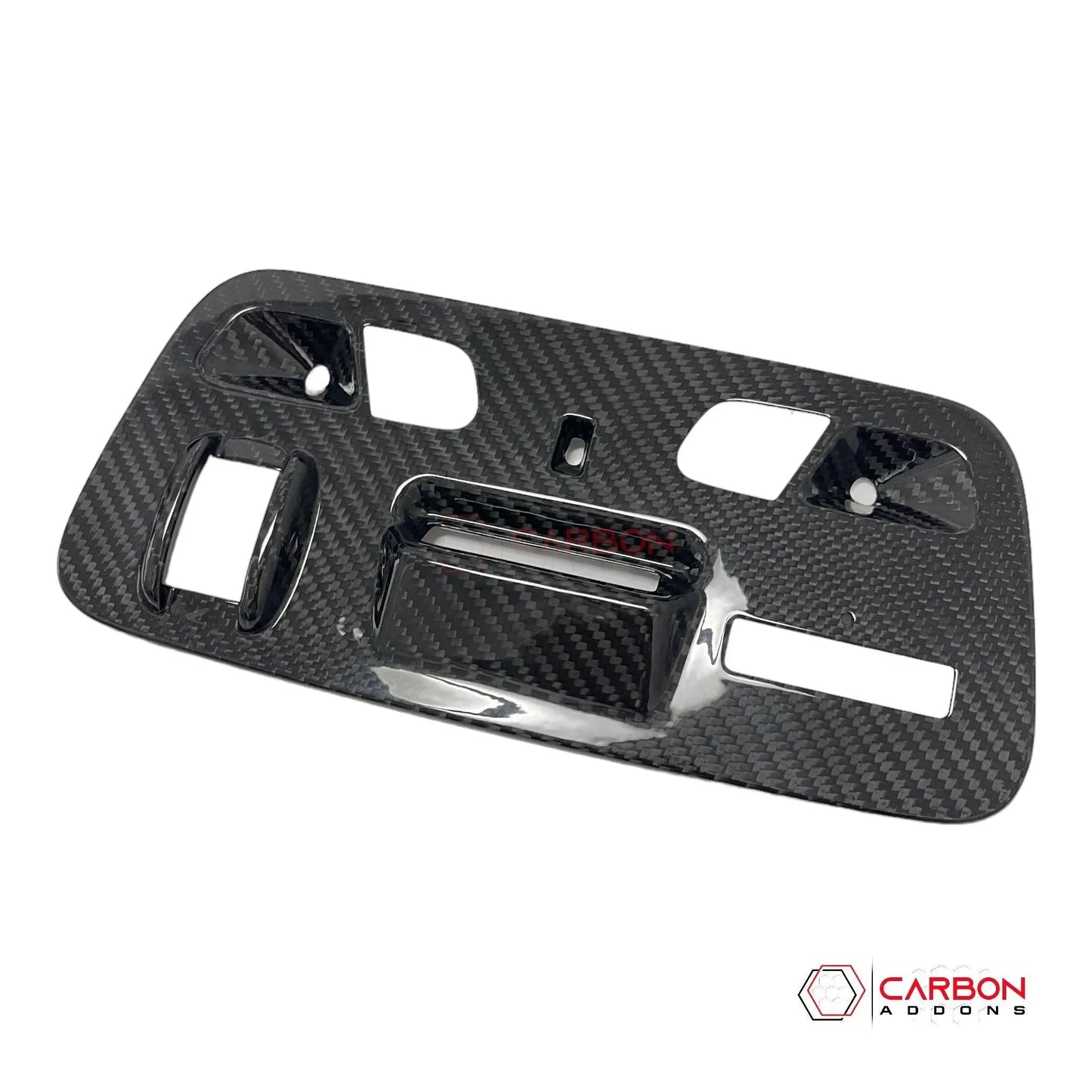 2016–2018 Camaro Real Carbon Fiber Over Head Dome Light Trim Covers