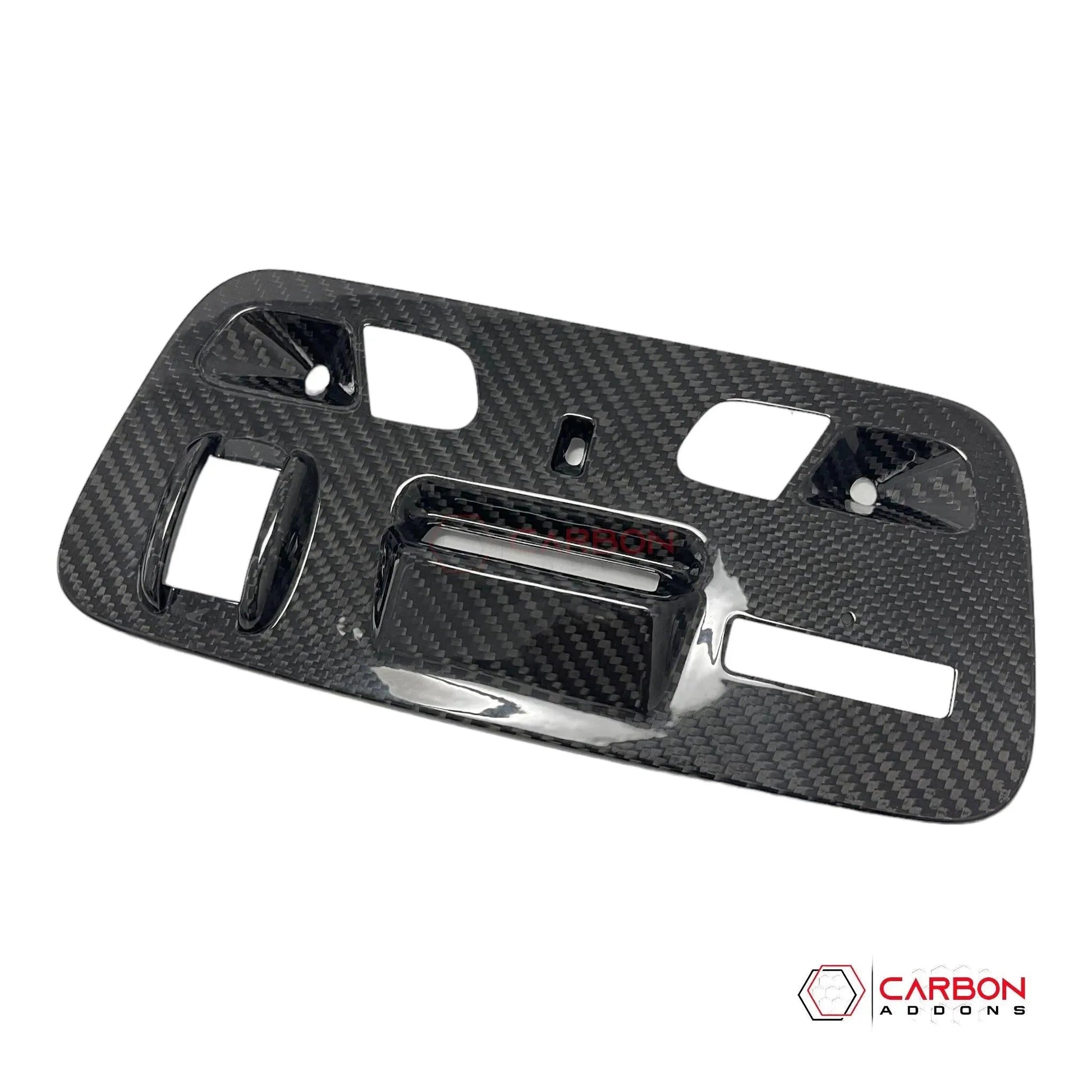 2016–2018 Camaro Real Carbon Fiber Over Head Dome Light Trim Covers