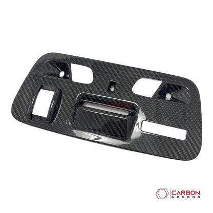 2016–2018 Camaro Real Carbon Fiber Over Head Dome Light Trim Covers